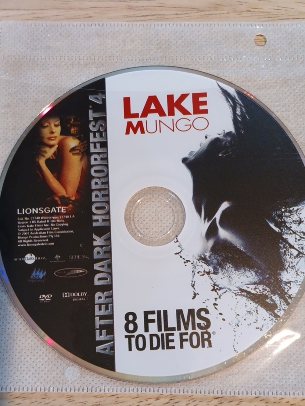 Lake Mungo: After Dark HorrorFest 4 DVD *NO CASE*